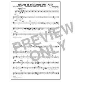 Pirates Of The Caribbean (Part 1) (arr. Brown) - Mallet Percussion 1