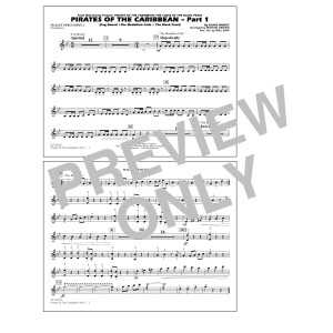 Pirates Of The Caribbean (Part 1) (arr. Brown) - Mallet Percussion 2