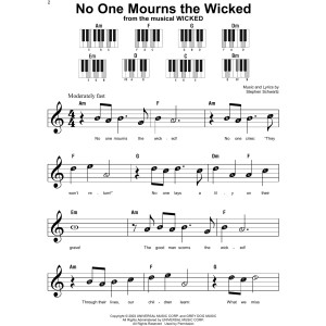 No One Mourns The Wicked (from Wicked)