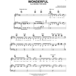 Wonderful (from Wicked: For Good)