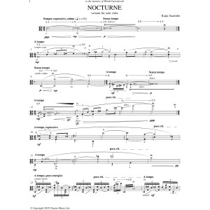 Nocturne (version for solo viola)