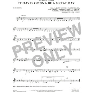 Today Is Gonna Be A Great Day - Bb Clarinet 3
