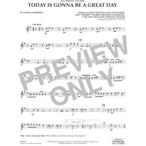 Today Is Gonna Be A Great Day - Bb Tenor Saxophone