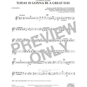 Today Is Gonna Be A Great Day - Bb Trumpet 1