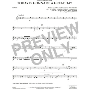 Today Is Gonna Be A Great Day - F Horn