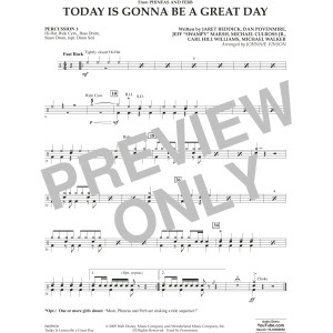 Today Is Gonna Be A Great Day - Percussion 1