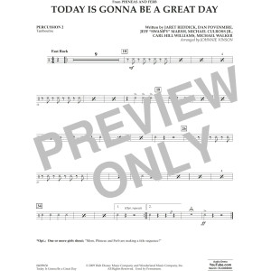 Today Is Gonna Be A Great Day - Percussion 2