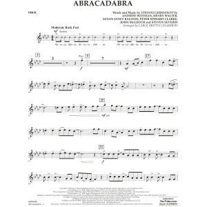 Abracadabra (arr. Chambers) - Oboe
