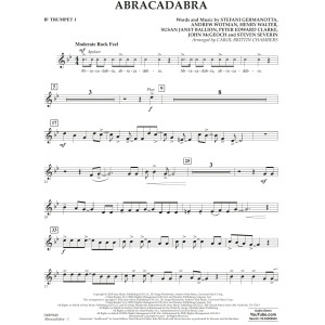 Abracadabra (arr. Chambers) - Bb Trumpet 1