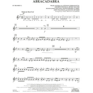 Abracadabra (arr. Chambers) - Bb Trumpet 2
