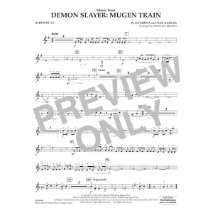 Music from Demon Slayer: Mugen Train (arr. Michael Brown) - Baritone T.C.
