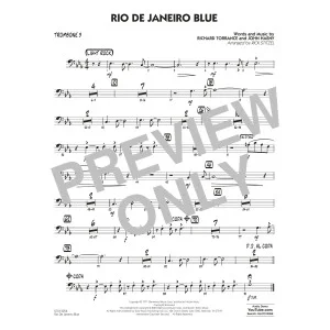 Rio de Janeiro Blue (Key: C min) (arr. Rick Stitzel) - Trombone 3