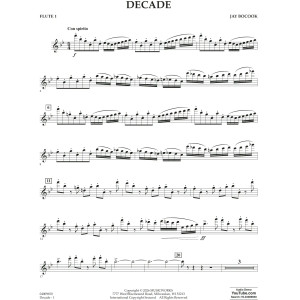 Decade - Flute 1