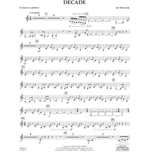 Decade - Bb Bass Clarinet