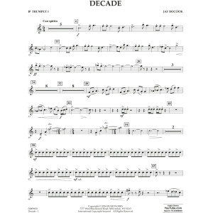 Decade - Bb Trumpet 1