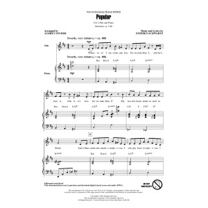 Popular (from Wicked) (arr. Audrey Snyder)