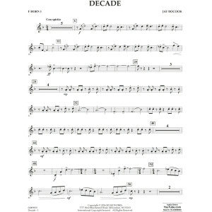 Decade - F Horn 1
