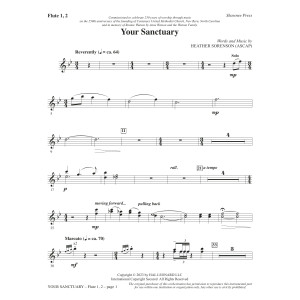 Your Sanctuary - Flute 1 & 2