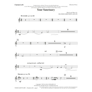 Your Sanctuary - Bb Clarinet