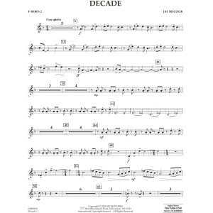 Decade - F Horn 2