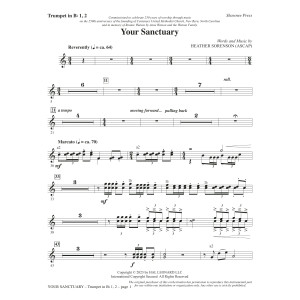 Your Sanctuary - Bb Trumpet 1 & 2