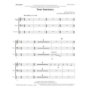 Your Sanctuary - Percussion