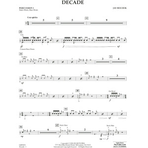 Decade - Percussion 1