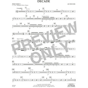 Decade - Percussion 2