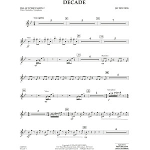 Decade - Mallet Percussion 2