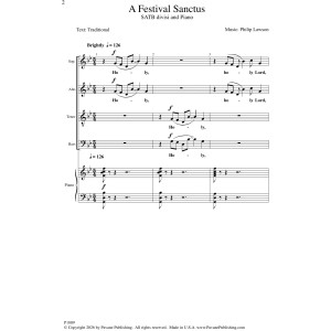 A Festival Sanctus