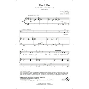 Hold On (arr. Emily Crocker)