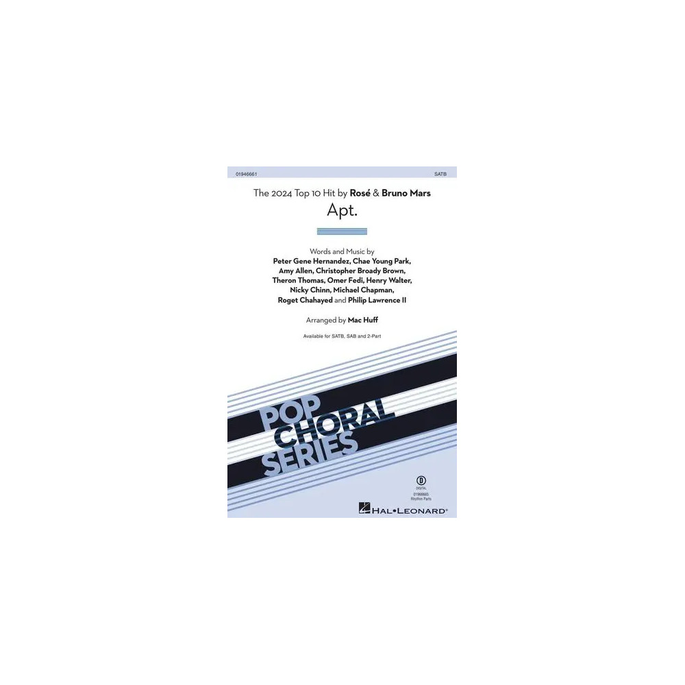 APT. (arr. Mac Huff) - Bass