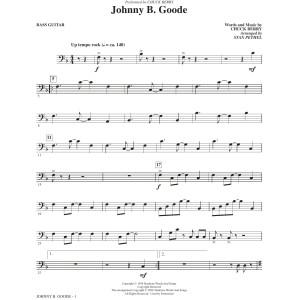 Johnny B. Goode (arr. Stan Pethel) - Bass