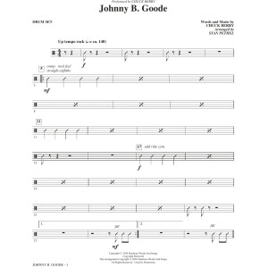 Johnny B. Goode (arr. Stan Pethel) - Drums