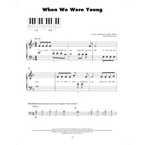 When We Were Young