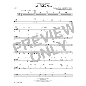 Both Sides Now (arr. Roger Emerson) - Bass