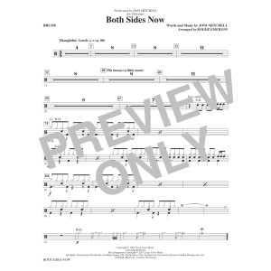 Both Sides Now (arr. Roger Emerson) - Drums