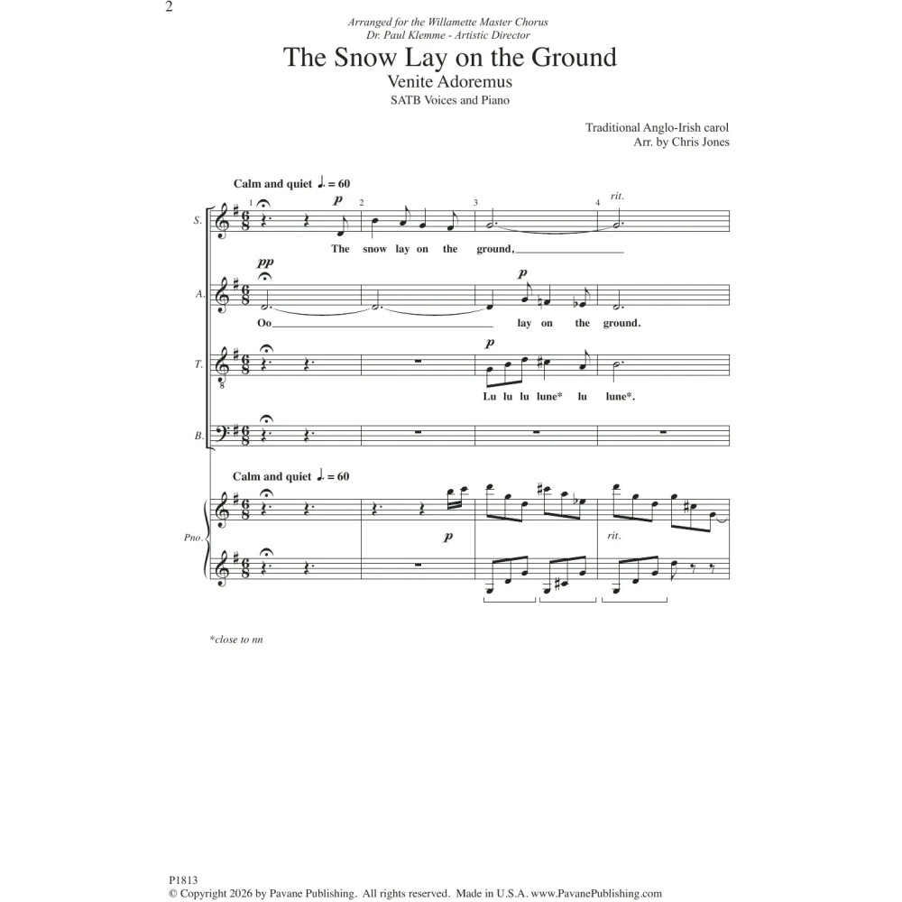 The Snow Lay on the Ground