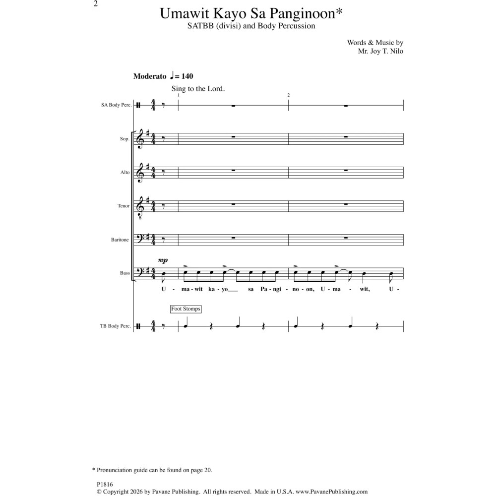 Umawit Kayo Sa Panginoon