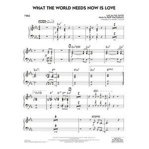 What The World Needs Now Is Love (arr. Mark Taylor) - Piano