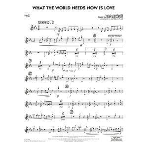 What The World Needs Now Is Love (arr. Mark Taylor) - Vibes