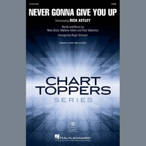 Never Gonna Give You Up (arr. Roger Emerson) - Synthesizer II