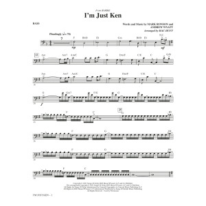 I'm Just Ken (from Barbie) (arr. Mac Huff) - Bass