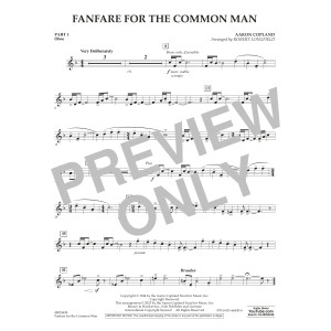 Fanfare For The Common Man (arr. Robert Longfield) - Pt.1 - Oboe