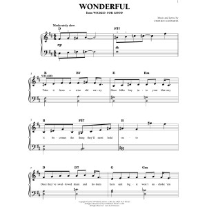 Wonderful (from Wicked: For Good)