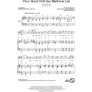 Our God Will Go Before Us (arr. David Angerman)