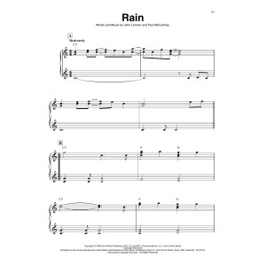 Rain (arr. Maeve Gilchrist)