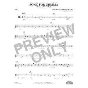 Song for UhmMa (Song for My Mother) (arr. Soo Han) - Viola