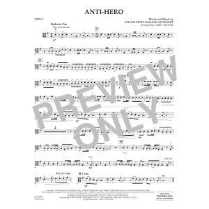 Anti-Hero (arr. Larry Moore) - Viola