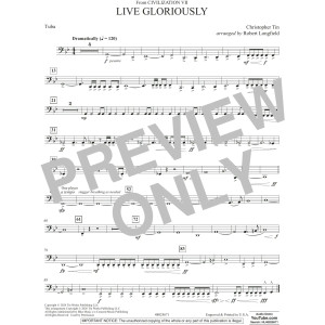 Live Gloriously (from Civilization VII) (arr. Robert Longfield) - Tuba
